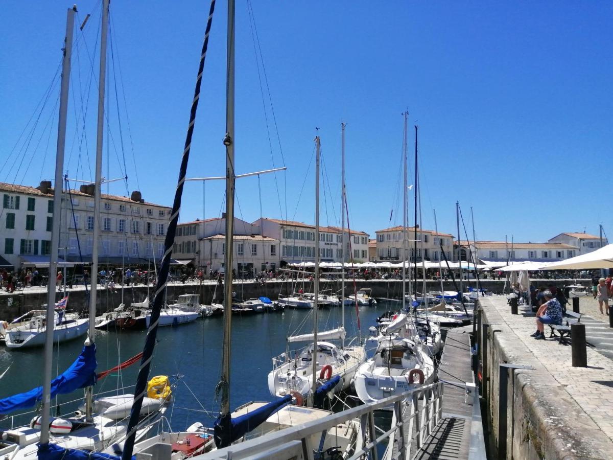Saint-Martin-de-Ré Appartement Elegant Avec Vue Sur Le Port מראה חיצוני תמונה