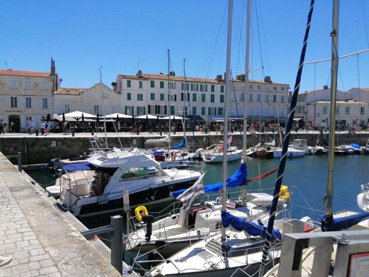 Saint-Martin-de-Ré Appartement Elegant Avec Vue Sur Le Port מראה חיצוני תמונה